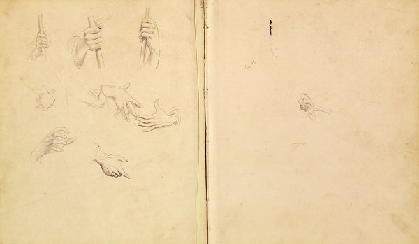 Carnet de croquis pour le 