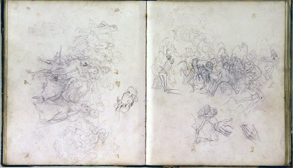 Carnet de croquis pour le 