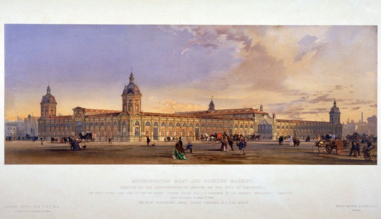 Marché de Smithfield, City de Londres - Kell Brothers
