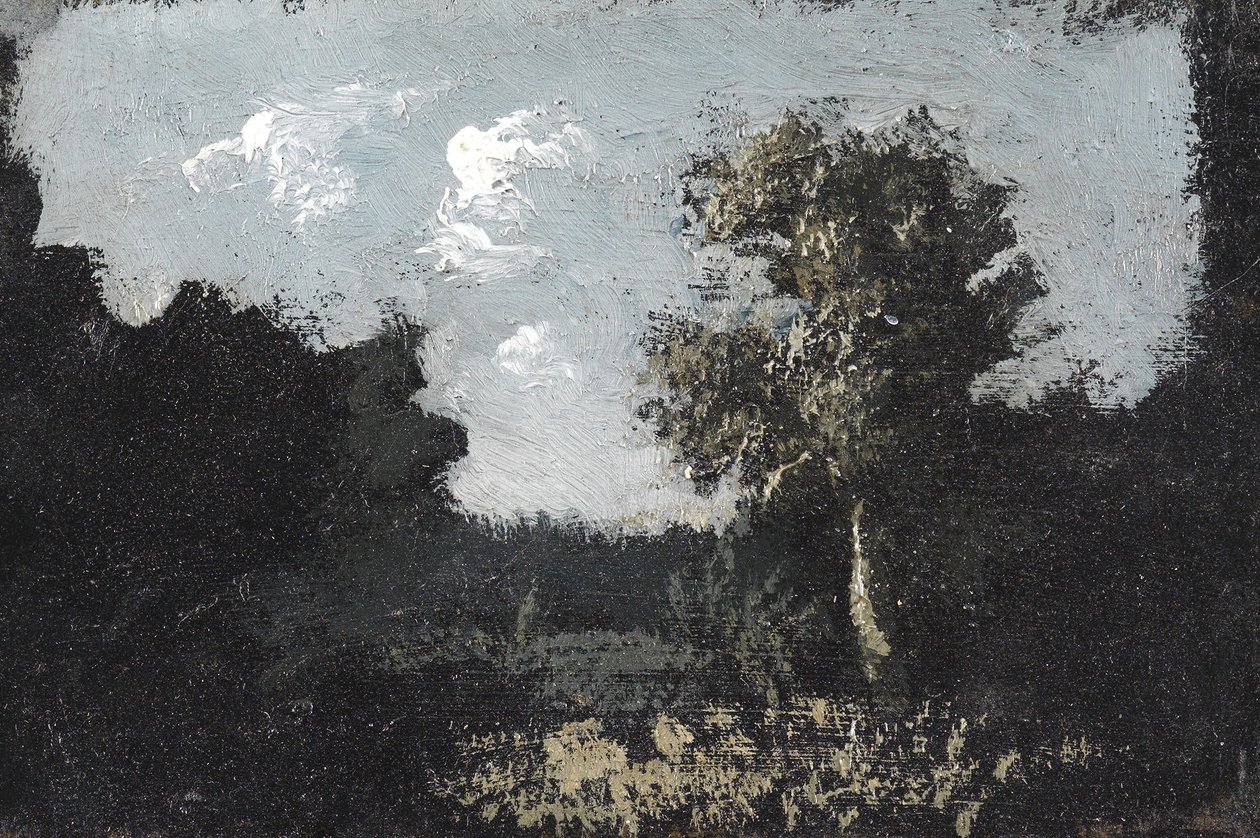 Étude de paysage, vers 1950 - Kenneth Newton