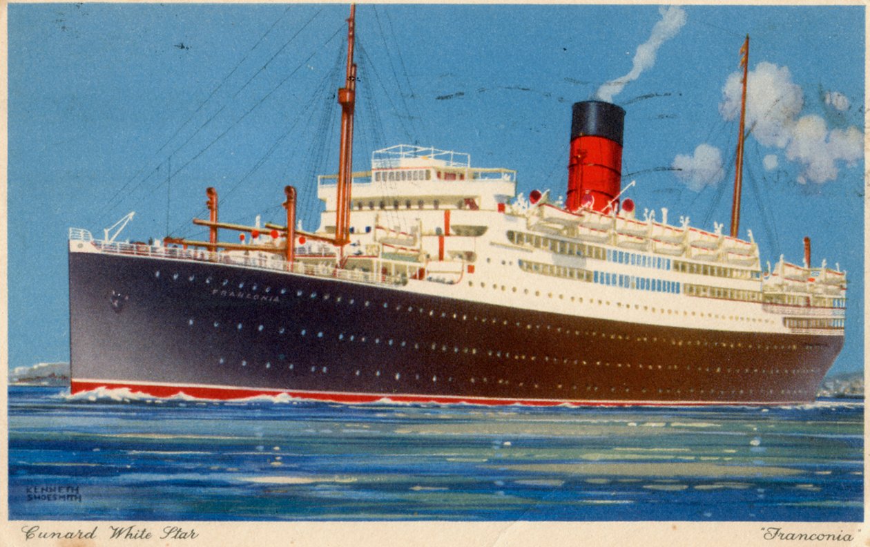 Paquebot de la Cunard Line RMS 