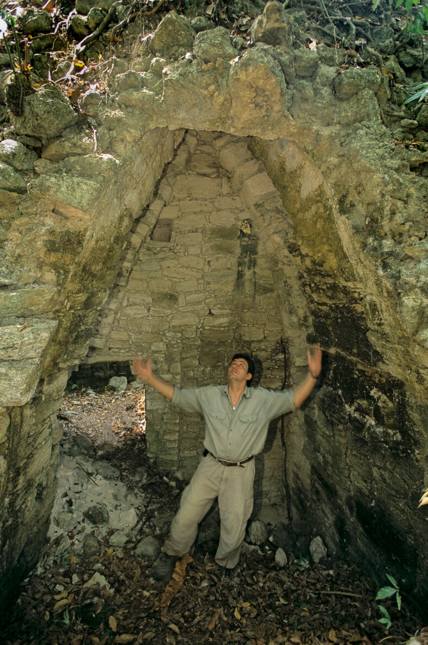 Architecture, Holmul, Guatemala, Maya, Francisco Estradabelli, Centre de Homul, 2008 (photo) - Kenneth Garrett