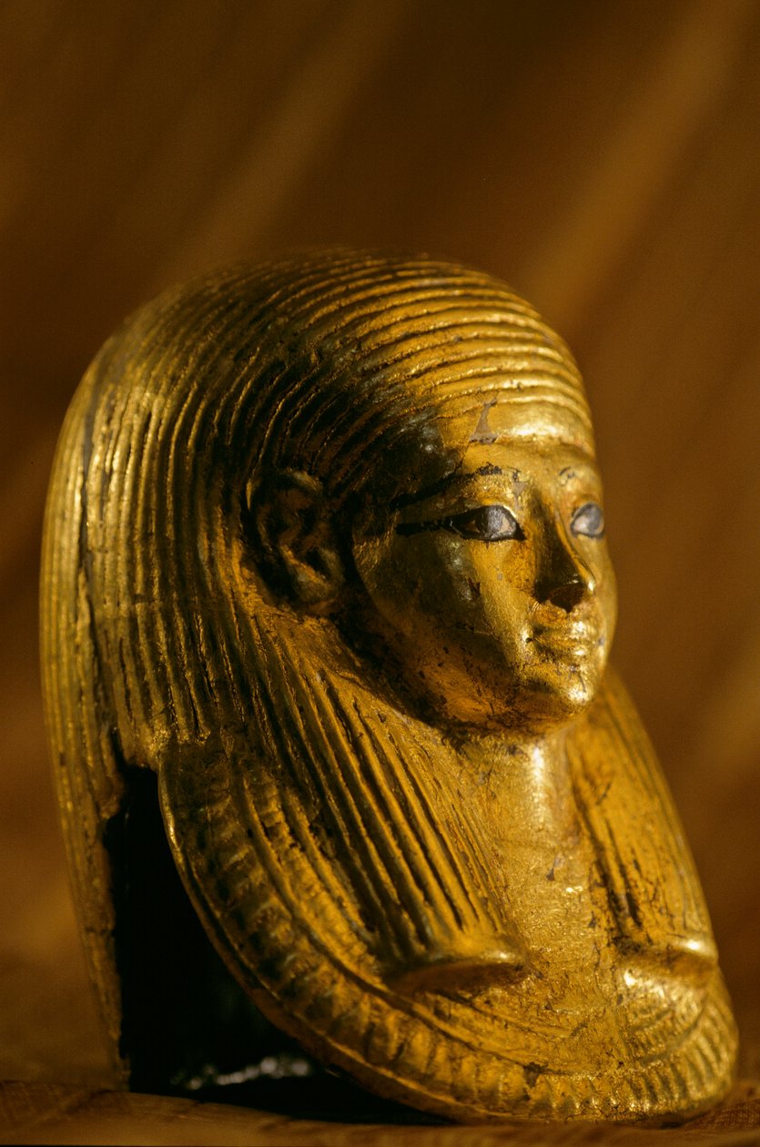Masque funéraire en or de fœtus, KV 54 - Kenneth Garrett