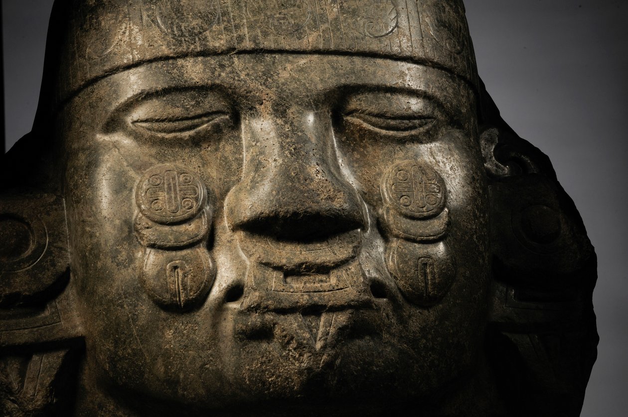 Plus grands Aztèques, NMAH, Mexico, Pierre verte, Déesse Coyolxauqui, 2008 - Kenneth Garrett