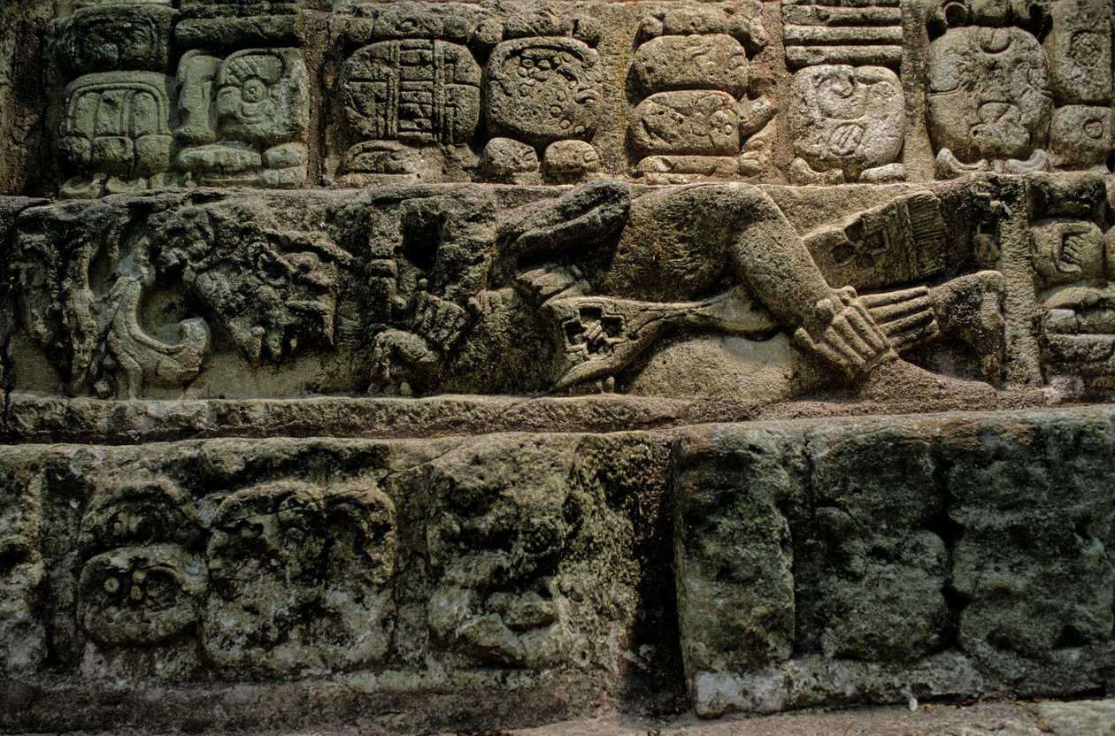 Maya; Copan; Honduras | Kenneth Garrett | Estampe d'art
