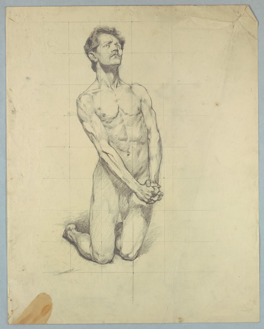 Étude de figure pour "La Tentation de Saint Antoine" - Kenyon Cox