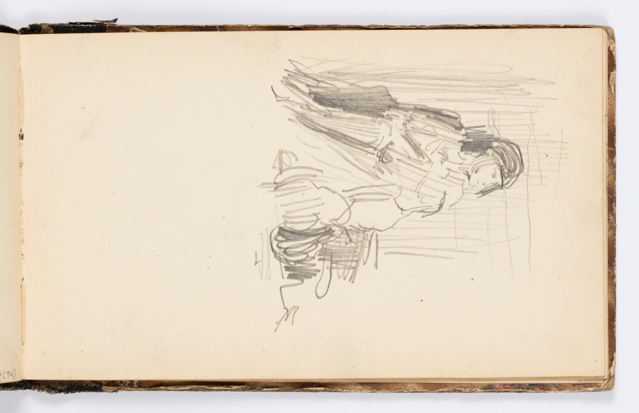 Page de carnet de croquis - Kenyon Cox