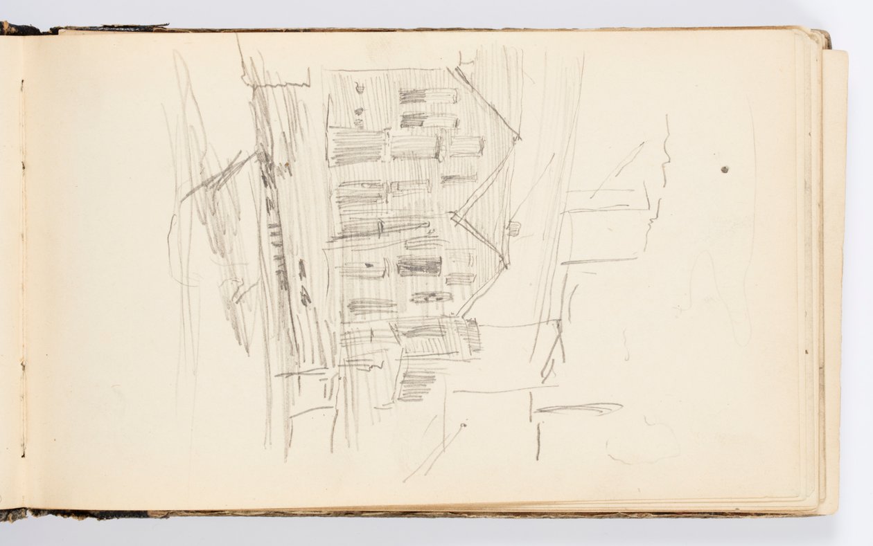 Page de carnet de croquis - Kenyon Cox