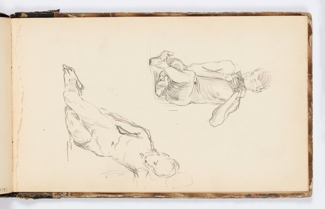 Page de carnet de croquis - Kenyon Cox