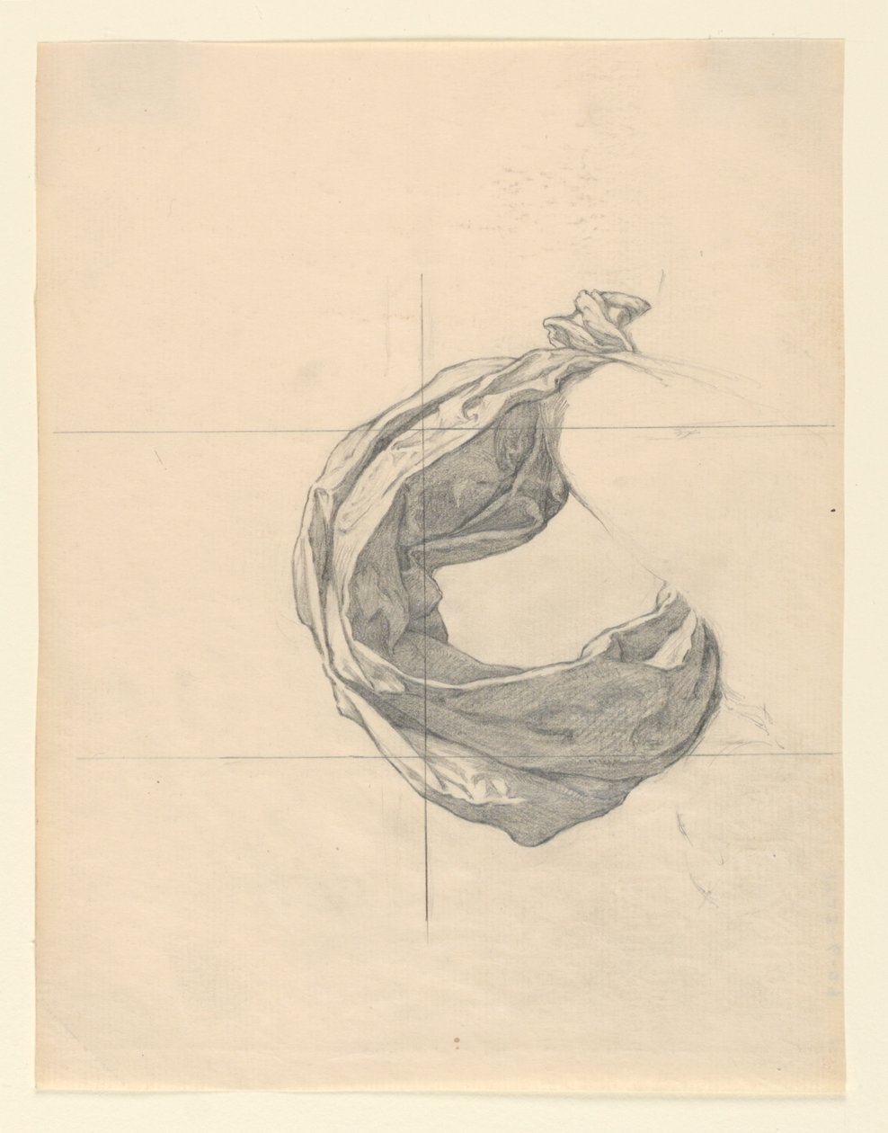 Étude pour "Commerce," "Le Commerce Rendant Hommage au Port de Cleveland," United States Custom House, Cleveland, OH - Kenyon Cox