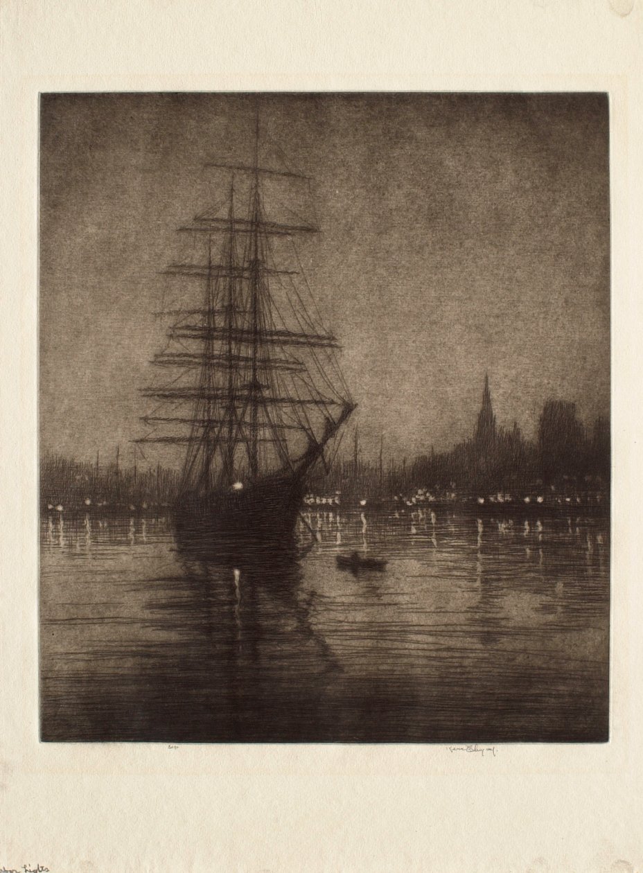 Lumières du port - Kerr Eby
