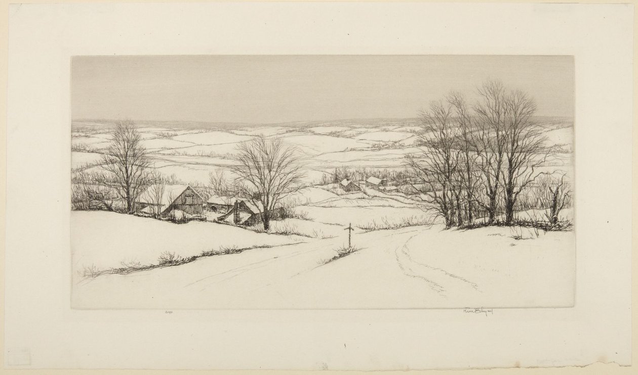 Hiver en Nouvelle-Angleterre - Kerr Eby