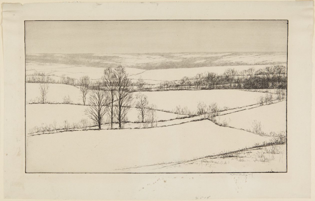 Champs de neige - Kerr Eby