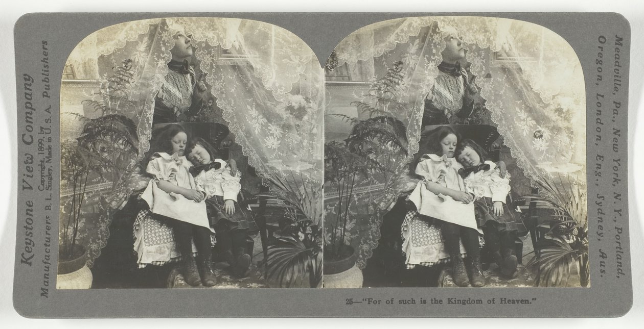 Car le royaume des cieux est à eux - Keystone View Company