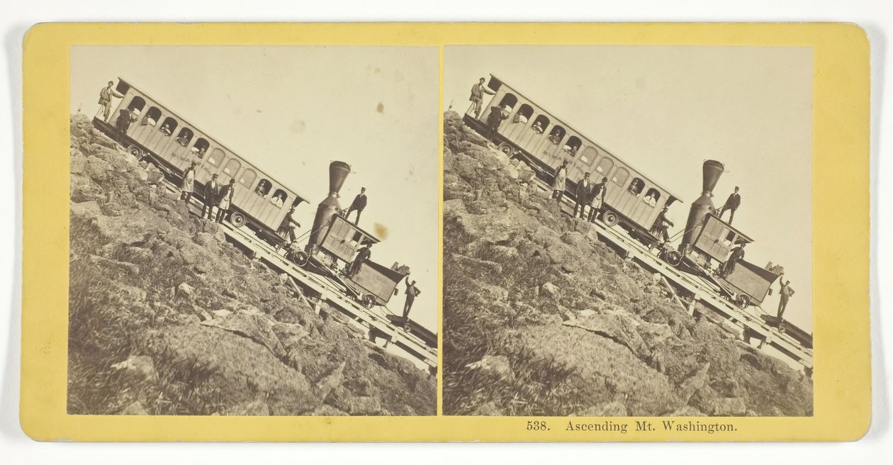 Ascension du Mont Washington, 1855-75 - Kilburn Brothers, BW Kilburn