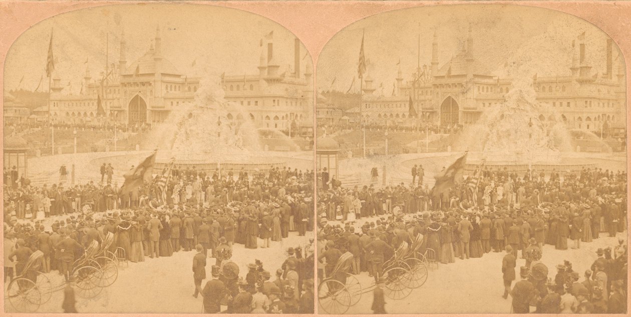 Jour des Allemands, Exposition de la mi-hiver en Californie, 1850s-1910s - Kilburn Brothers