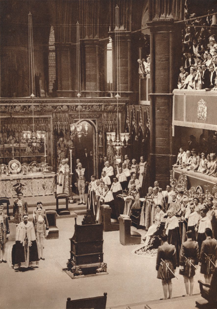 La reconnaissance, 1937. Artistes : Roi George VI, Inconnu - King George VI