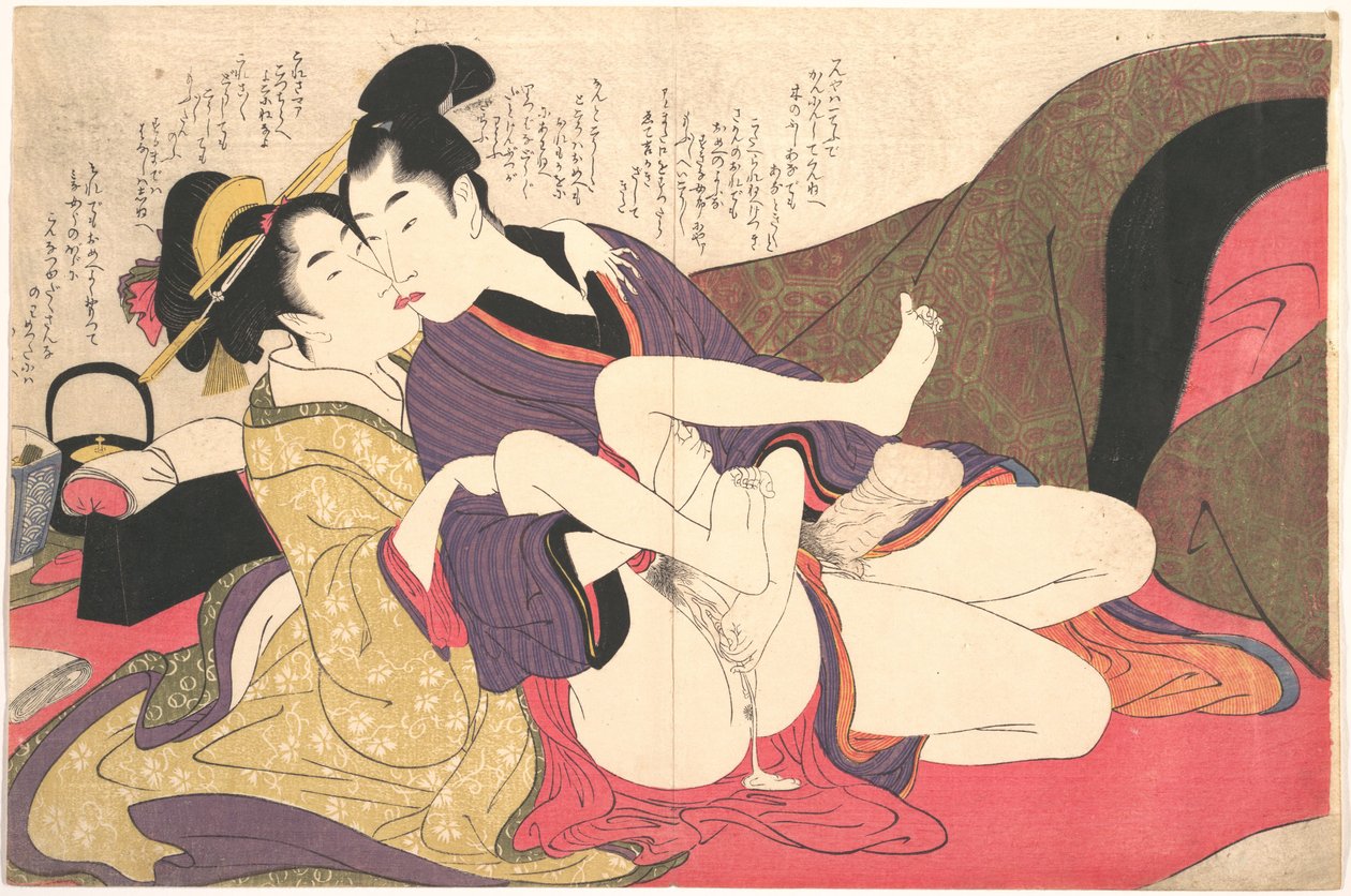 Estampe érotique - Kitagawa Utamaro