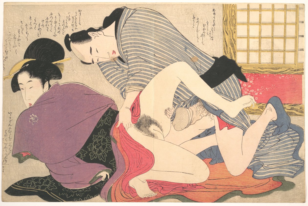 Estampe érotique - Kitagawa Utamaro