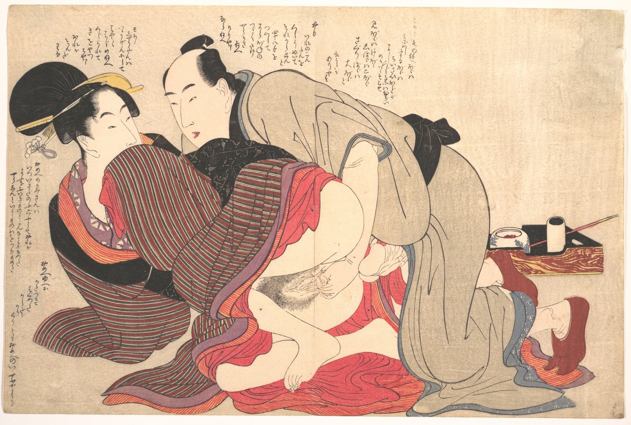 Estampe érotique - Kitagawa Utamaro