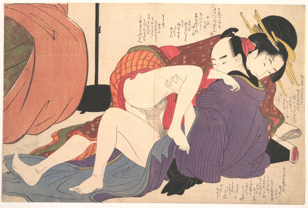 Estampe érotique - Kitagawa Utamaro