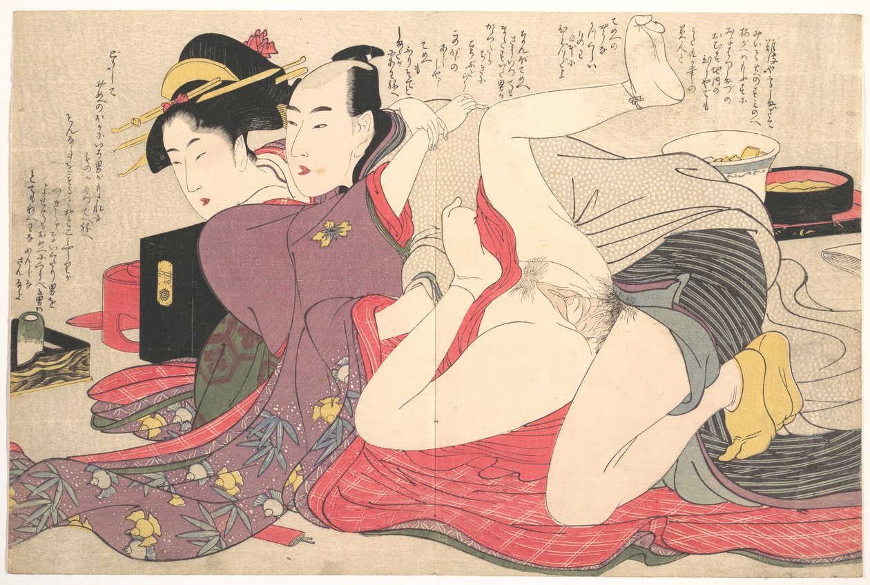 Estampe érotique - Kitagawa Utamaro