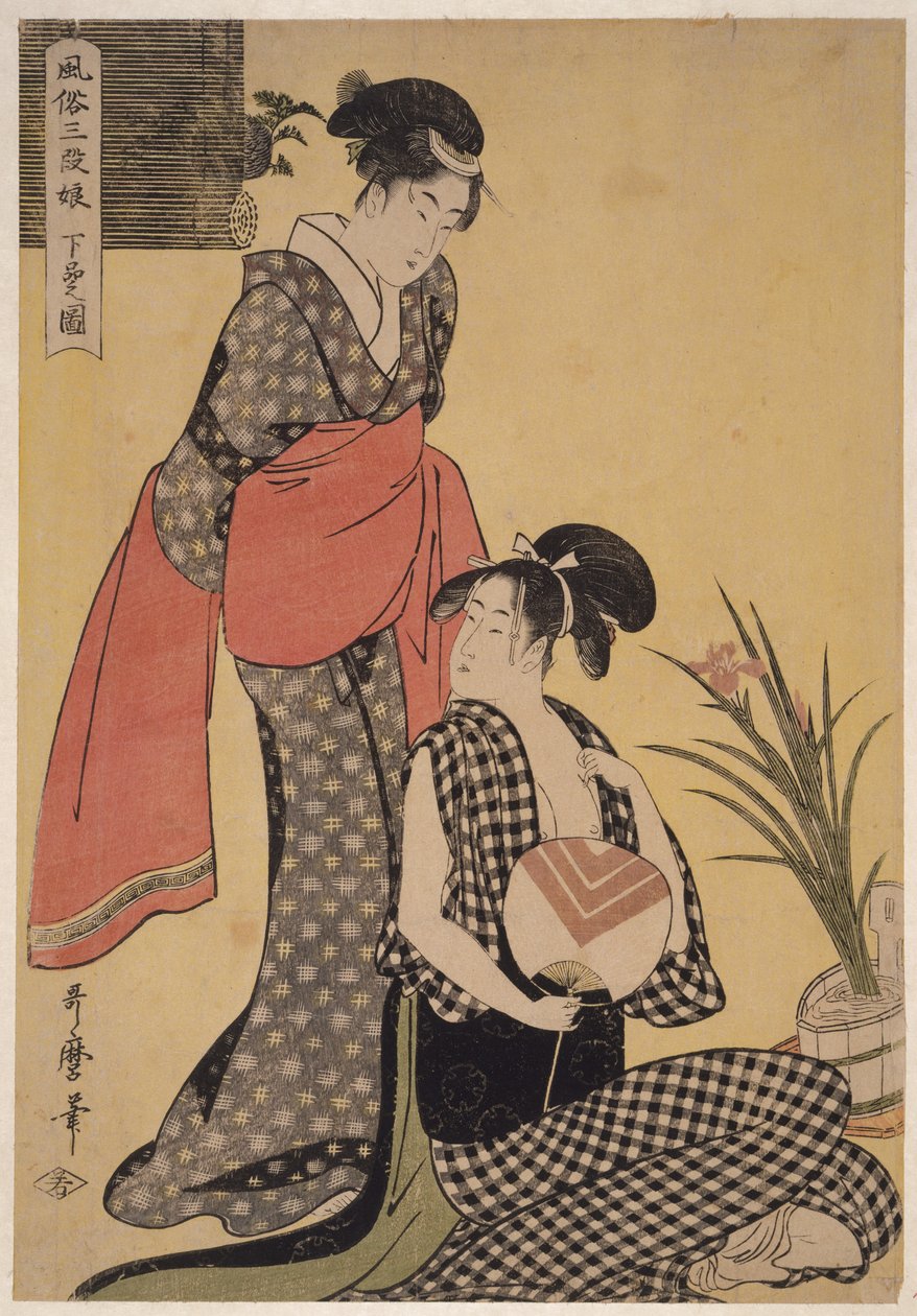 Gebon no zu - Kitagawa Utamaro