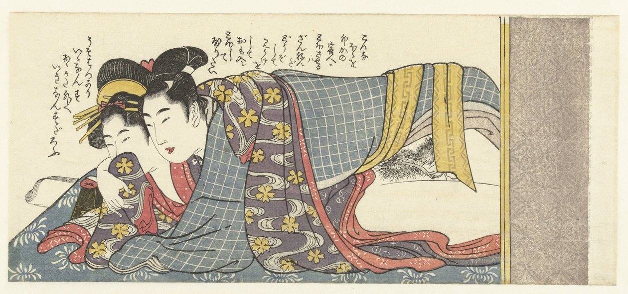 Couple amoureux - Kitagawa Utamaro