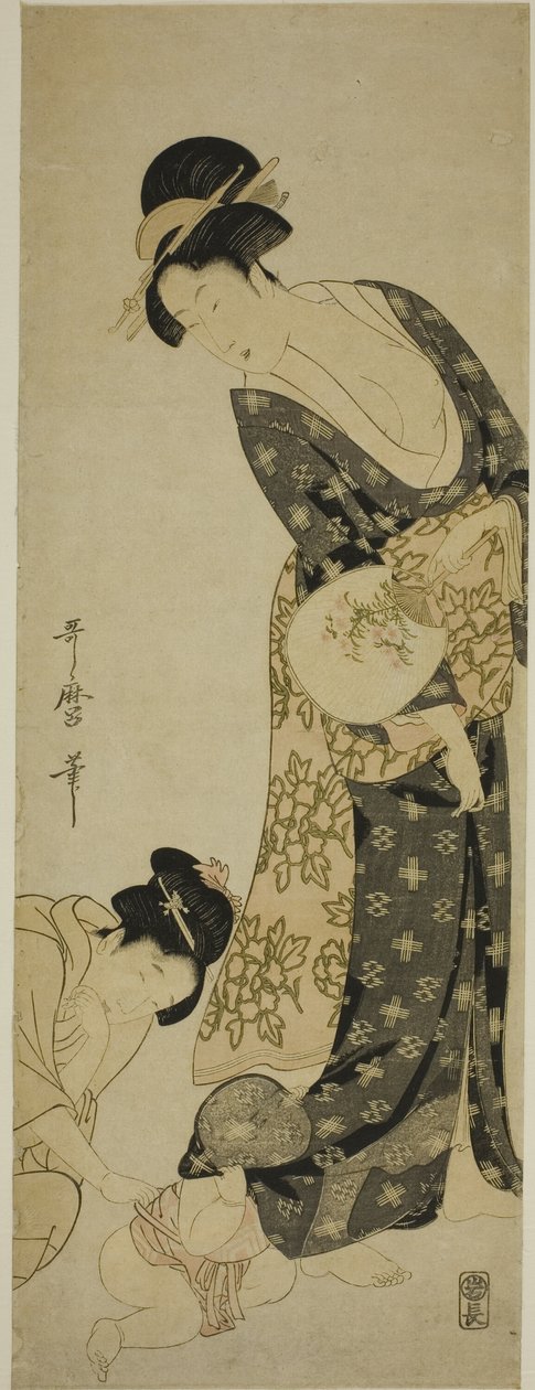 Mère et enfant - Kitagawa Utamaro