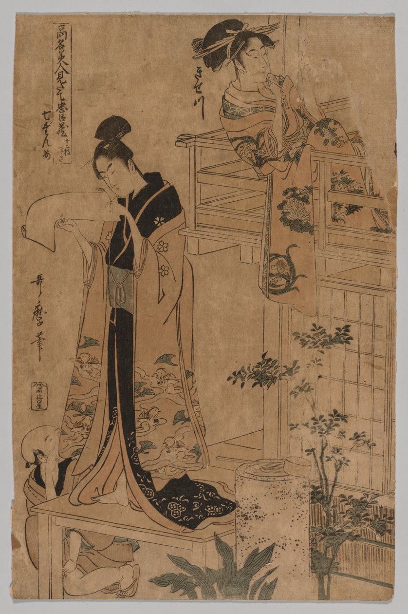 Sans titre - Kitagawa Utamaro