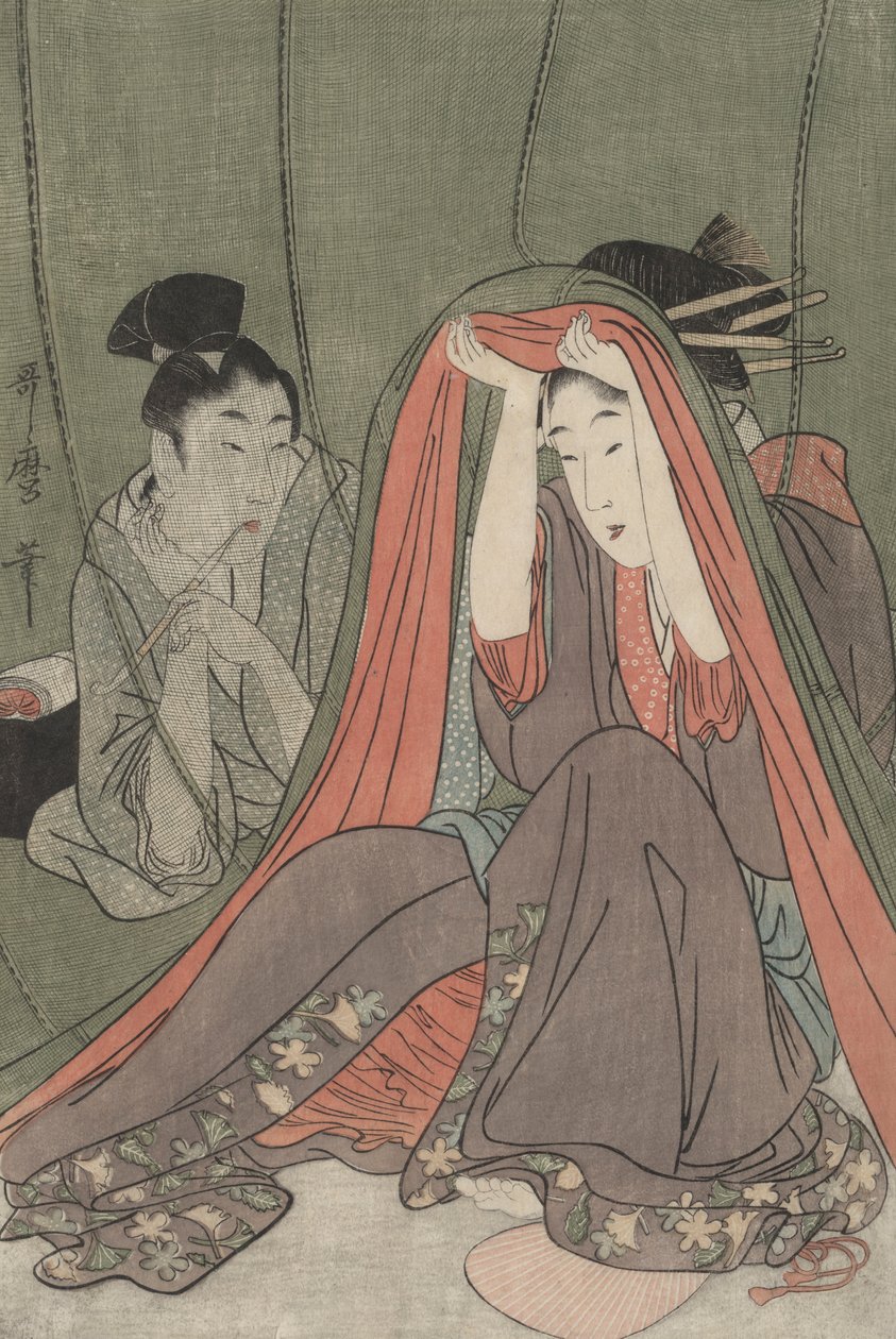 La Moustiquaire - Kitagawa Utamaro