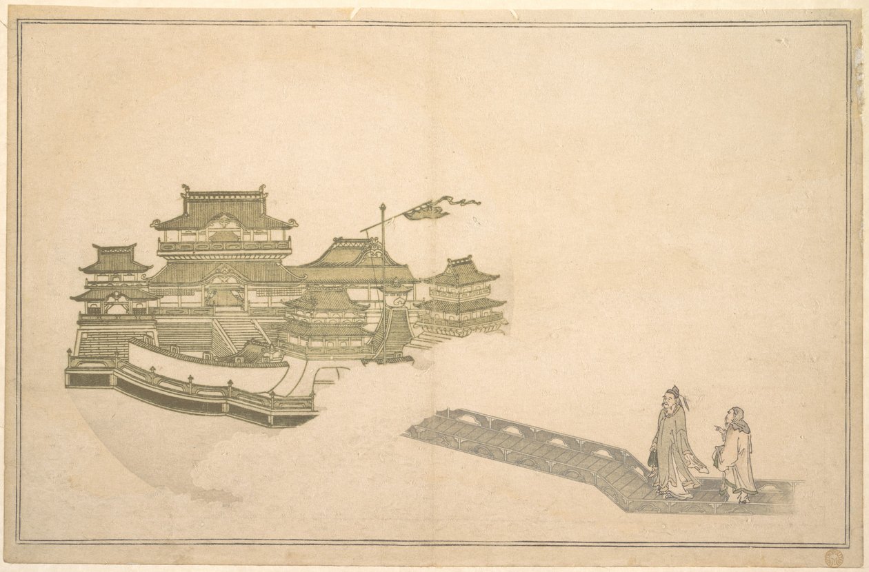 Le Palais sur la Lune - Kitagawa Utamaro