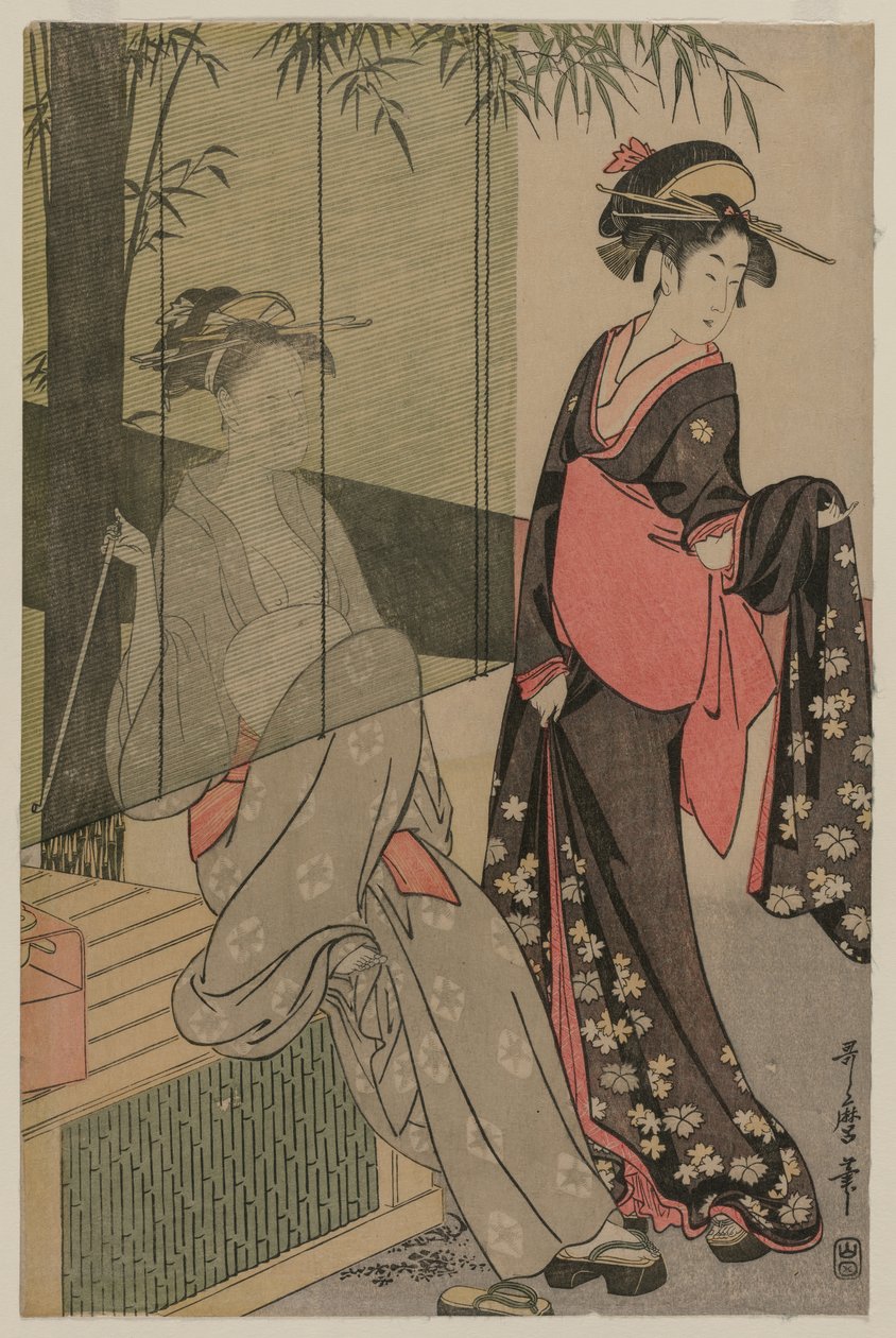 Deux femmes près d