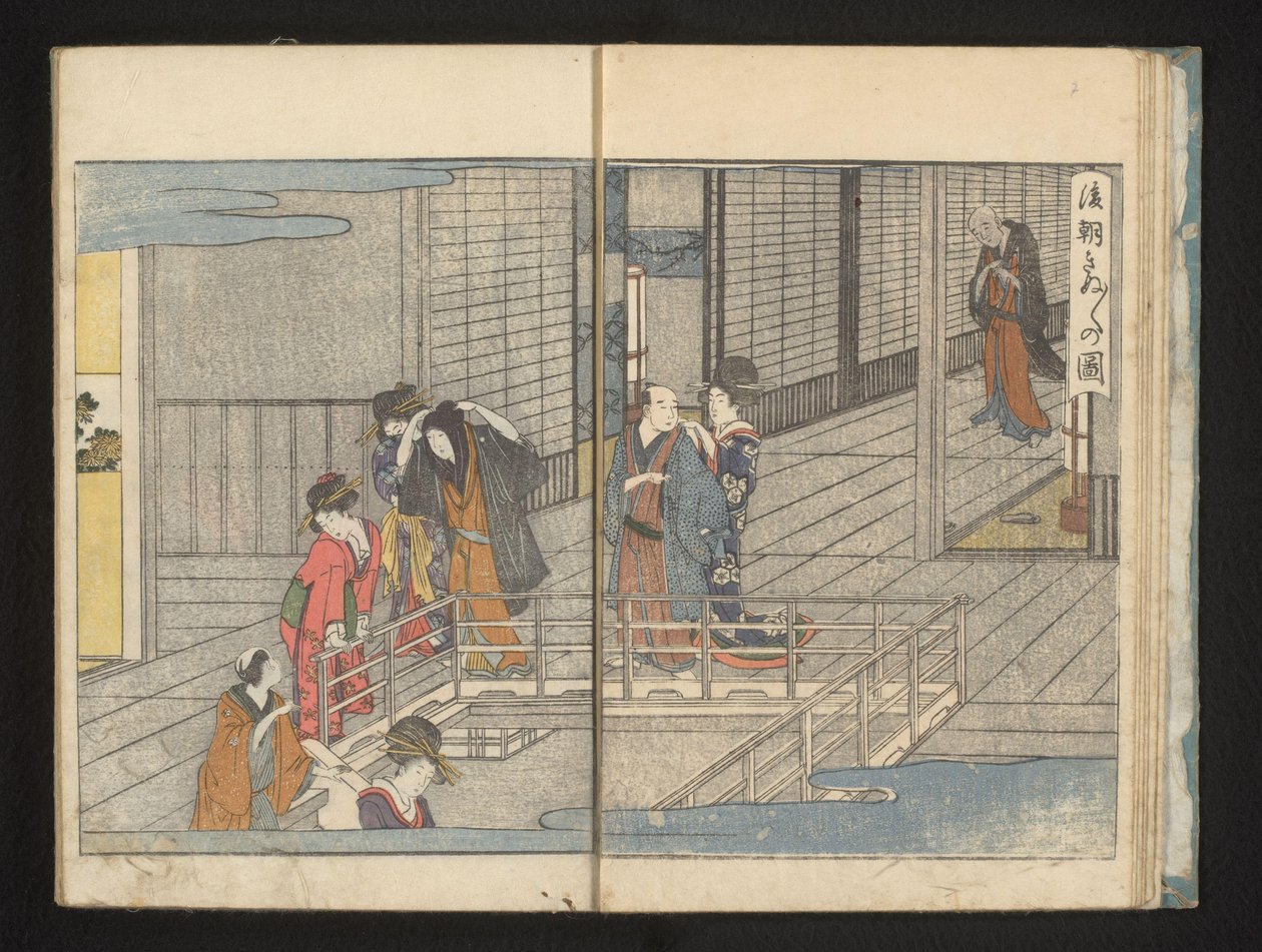 Invités partants - Kitagawa Utamaro