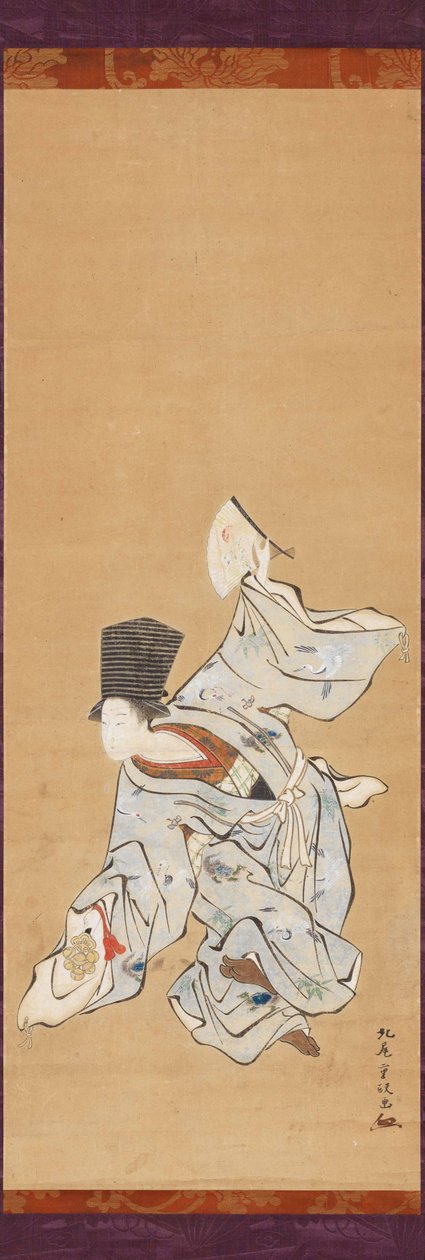Sanbasō Tänzer - Kitao Shigemasa