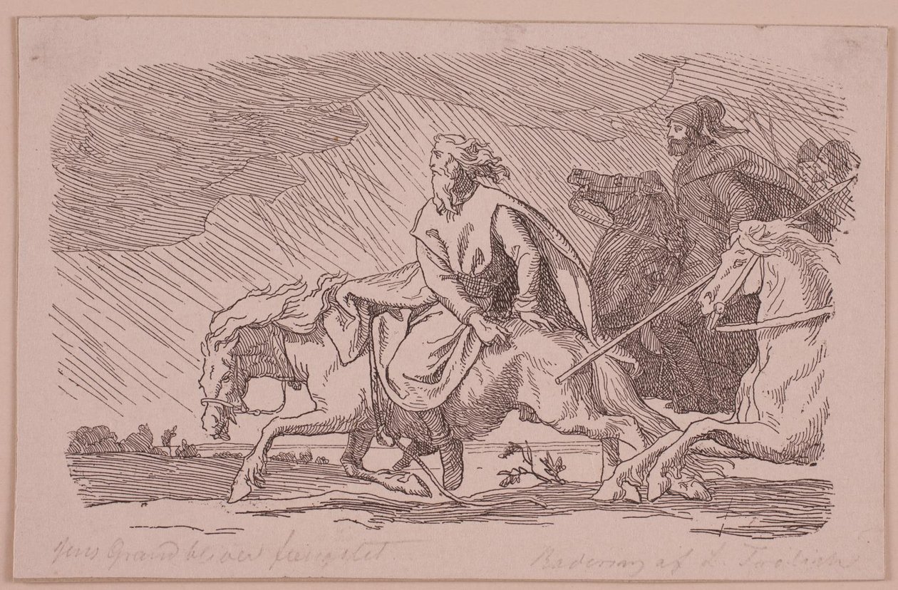 Illustration de "La lutte avec Jens Grand" - Kittendorff and Aagaard