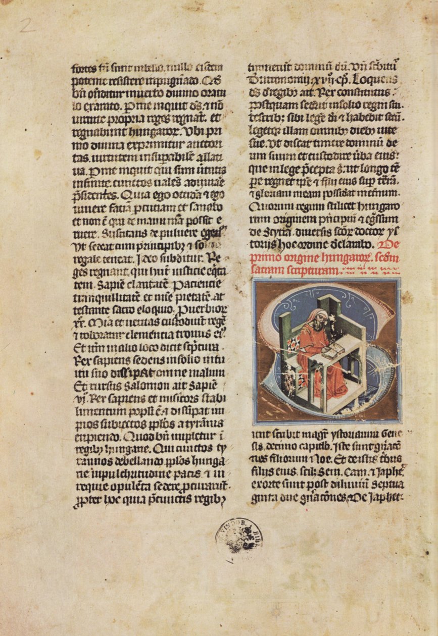 Chronique illuminée; Chronicon Pictum; Képes Krónika - Márk Kálti