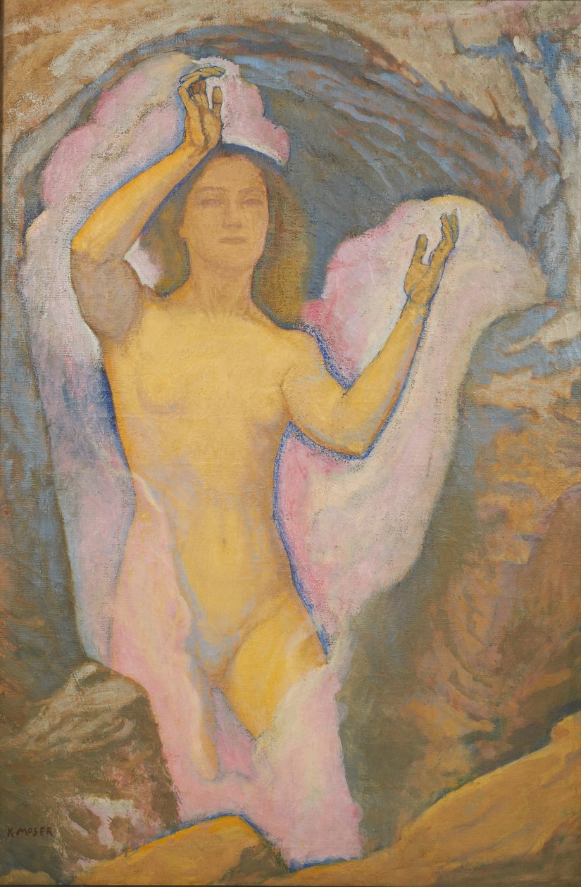 Vénus dans la grotte III, 1916 - Koloman Moser