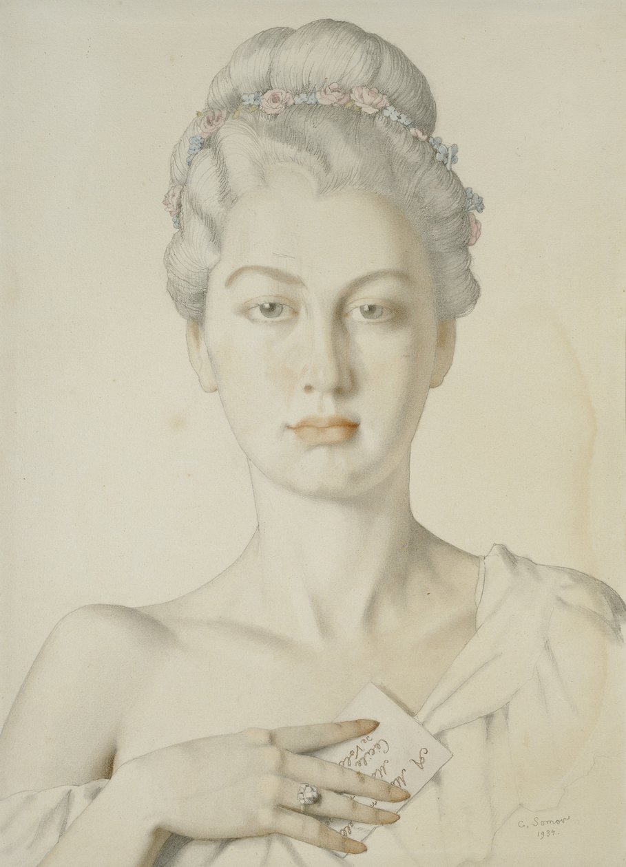Portrait imaginaire de Cécile de Volanges dans 