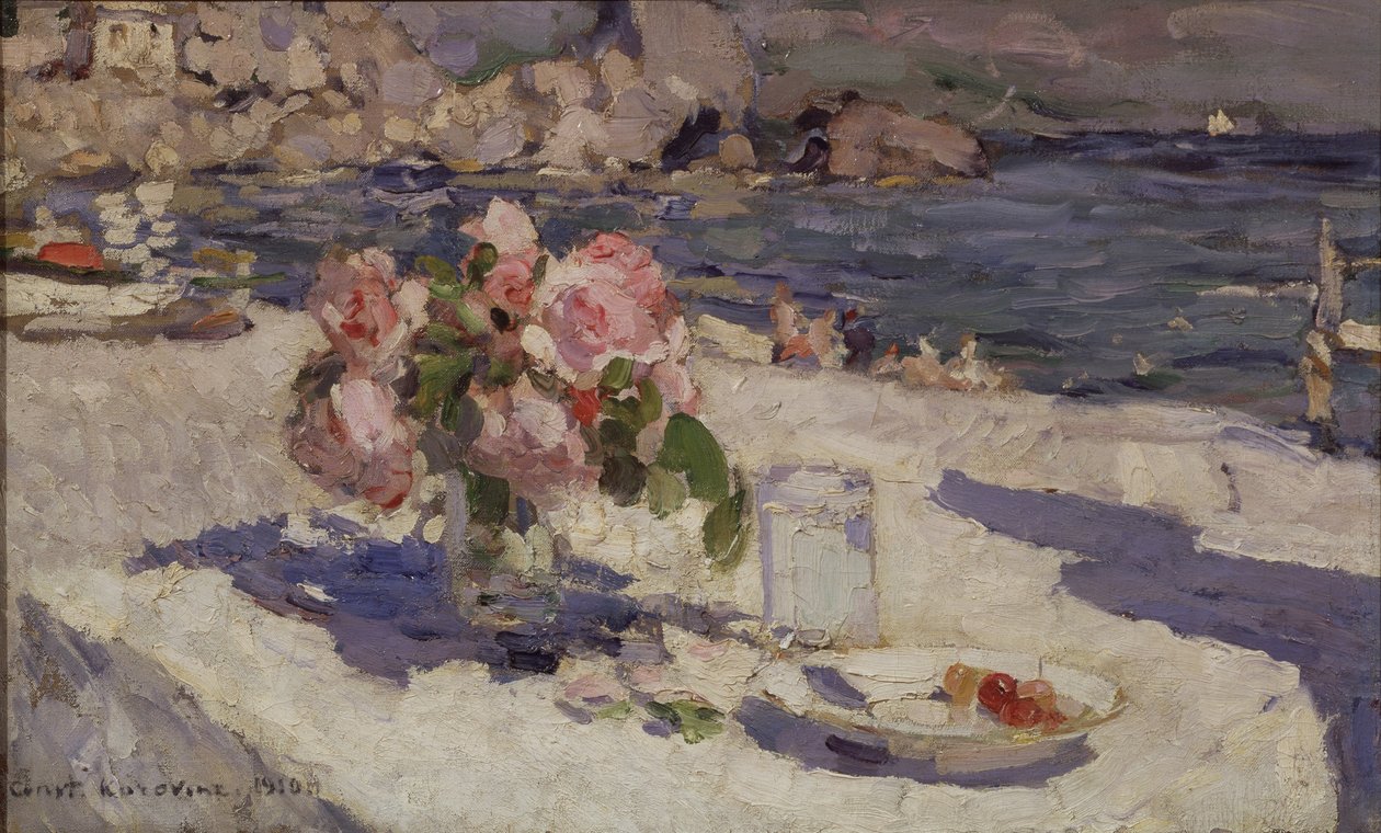 Au bord de la mer, 1910 - Konstantin Alekseevich Korovin