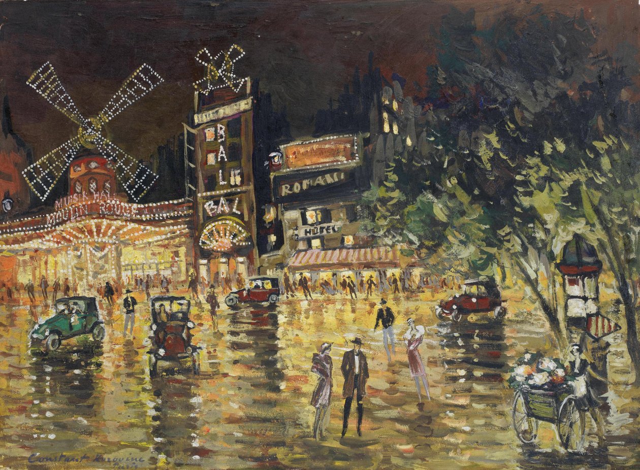 Le Moulin Rouge - Konstantin Alekseevich Korovin