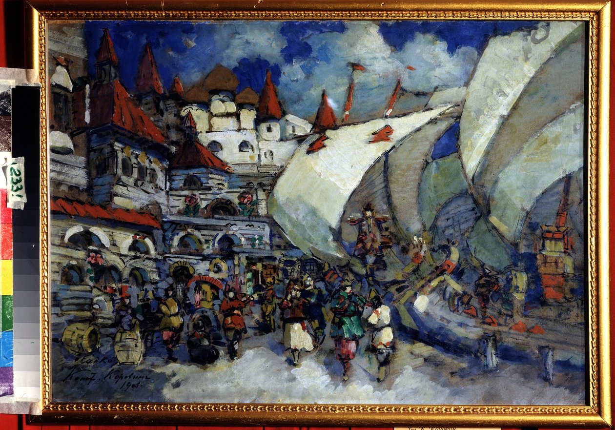 Projet de décor pour l