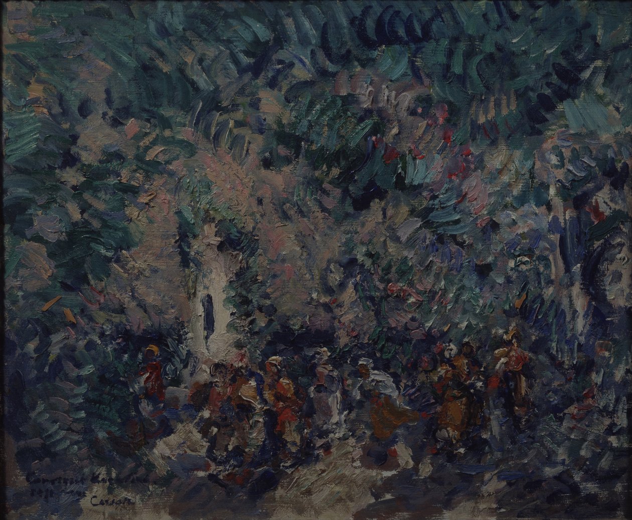 Décor de scène pour le ballet Corsaire par A. Adam, 1911 - Konstantin Alekseevich Korovin