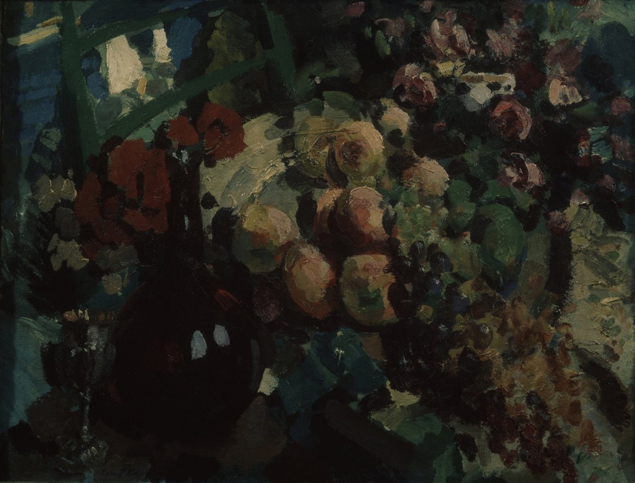 Nature morte. Vigne et fruits, 1917 - Konstantin Alekseevich Korovin