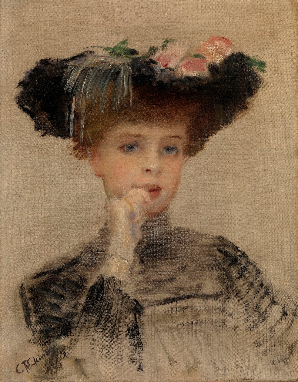 Mode Belle Époque : La Parisienne - Konstantin Egorovich Makovsky
