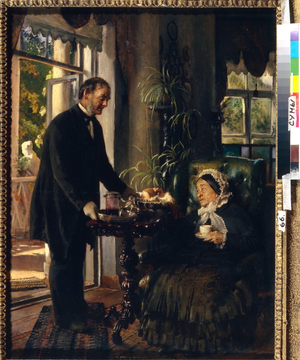Une châtelaine de manoir - Konstantin Egorovich Makovsky