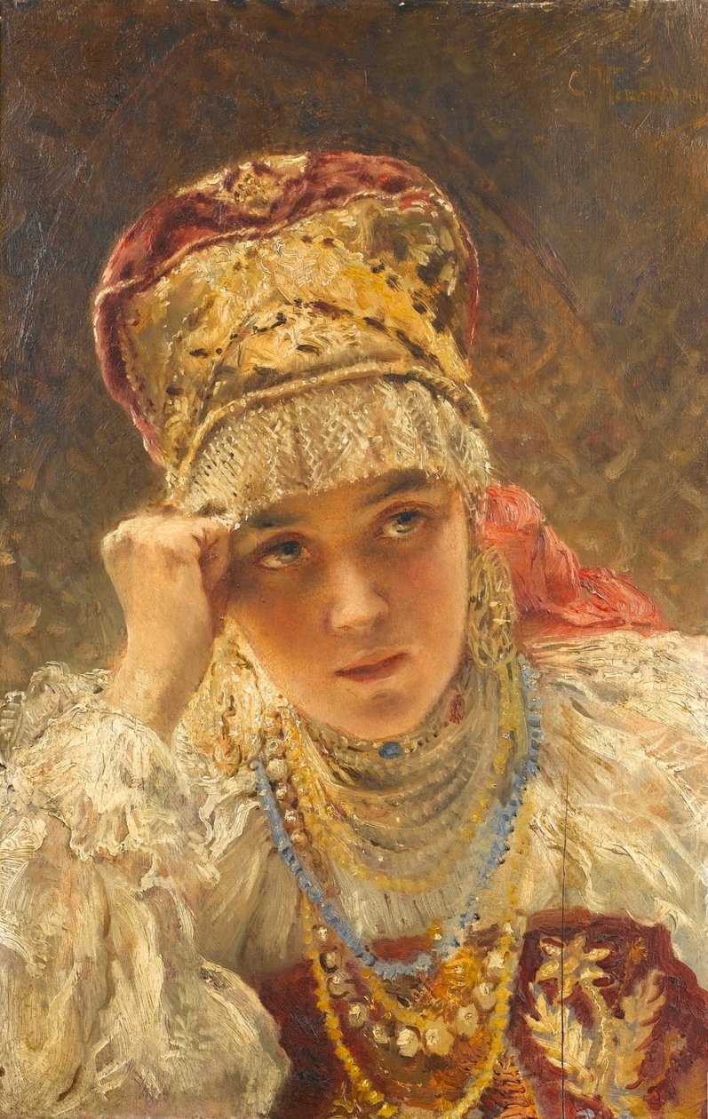 Un jeune boyard - Konstantin Makovsky