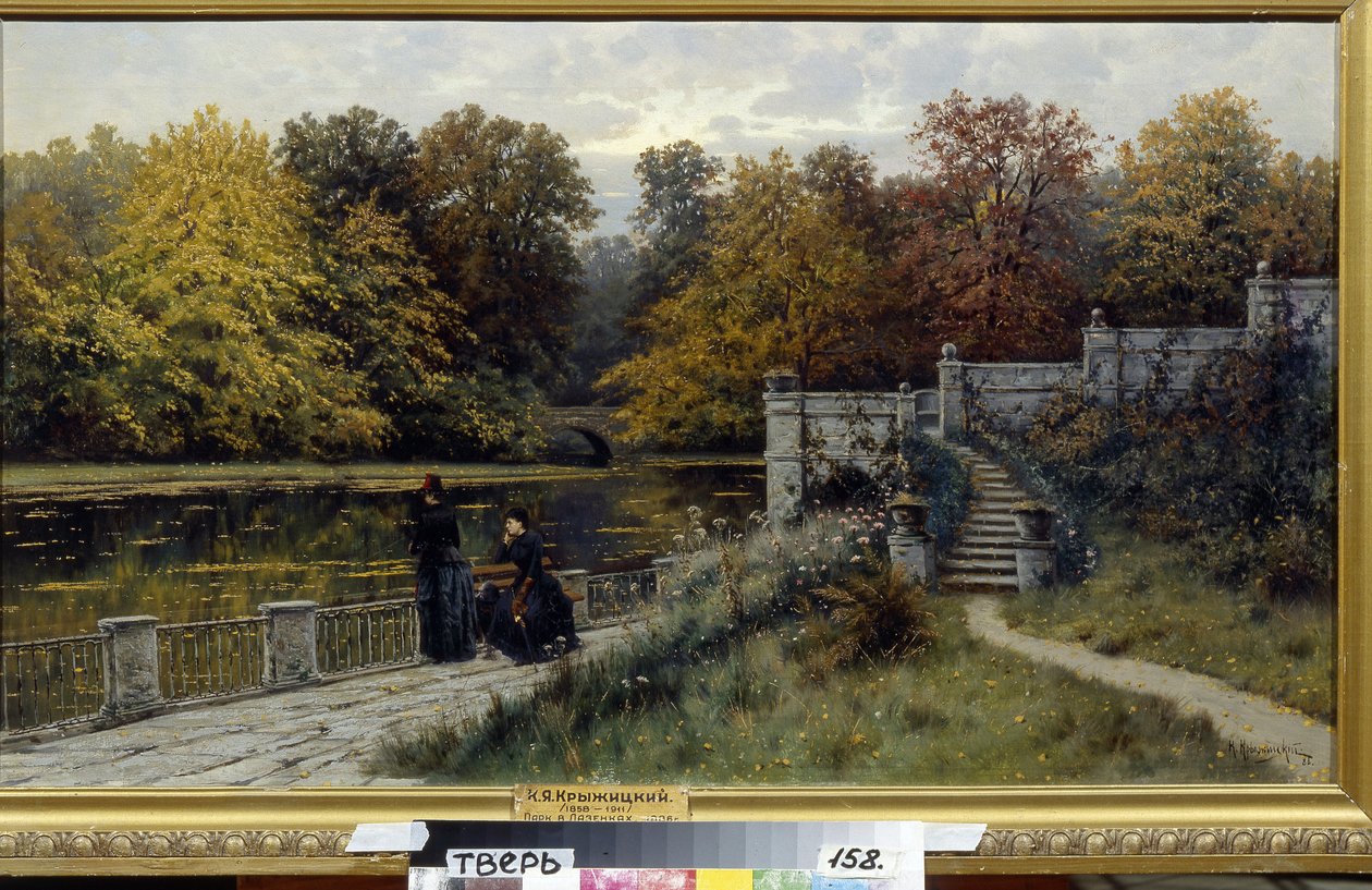 Le parc Lazienki - Konstantin Yakovlevich Kryzhitsky