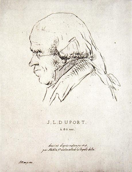 Jean-Louis Duport à 80 ans (1749-1819) - Korblin (after)