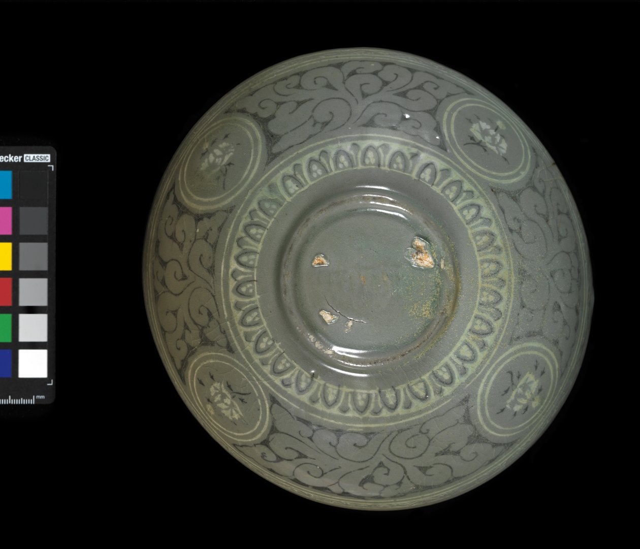 Bol avec grues et nuages, vers 1150-1200 - Korean School